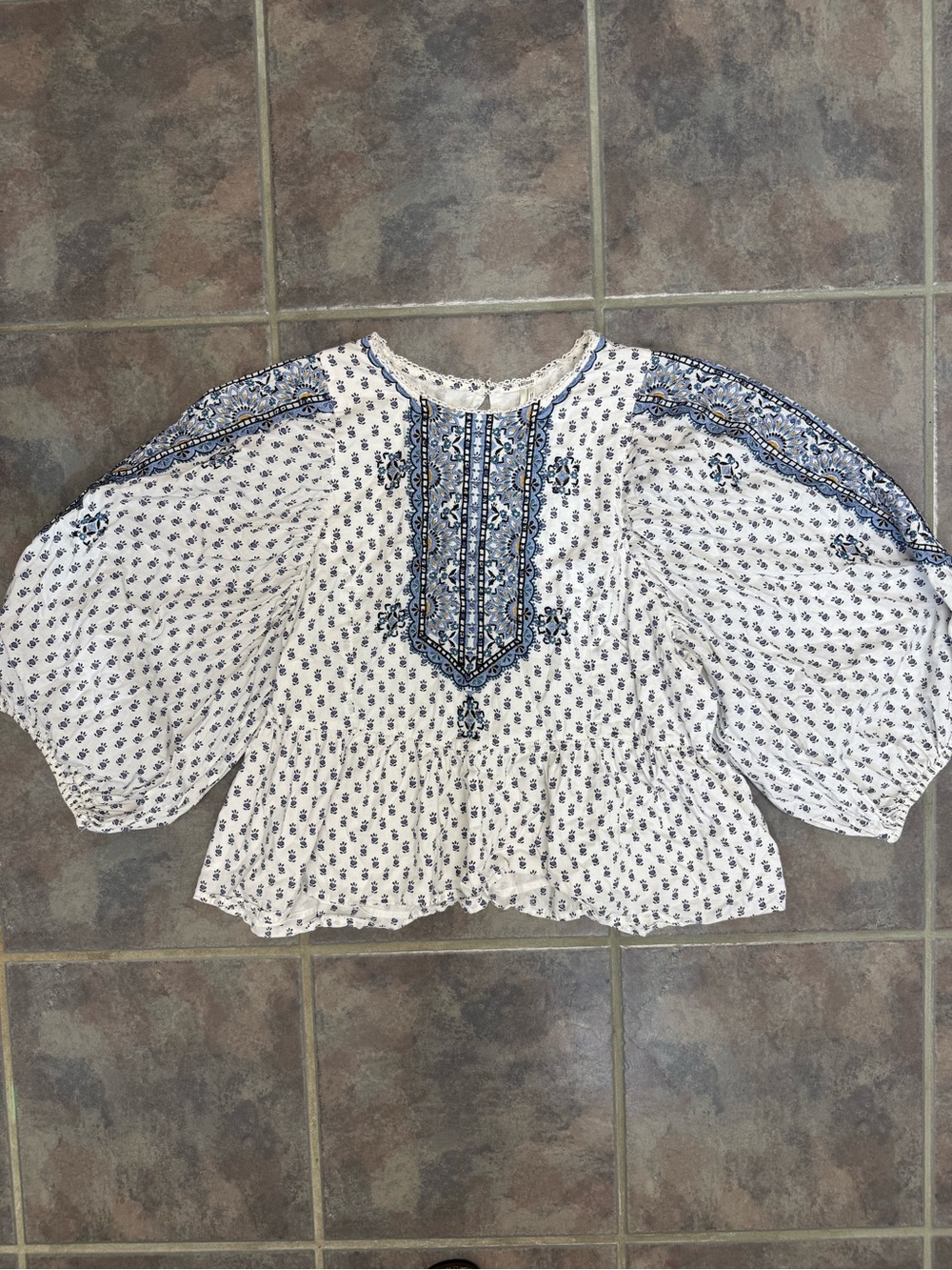 Anthropologie Peasant Blouse